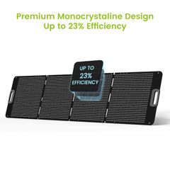 Uirbxiy 80 Watt Portable Folding Solar Panel