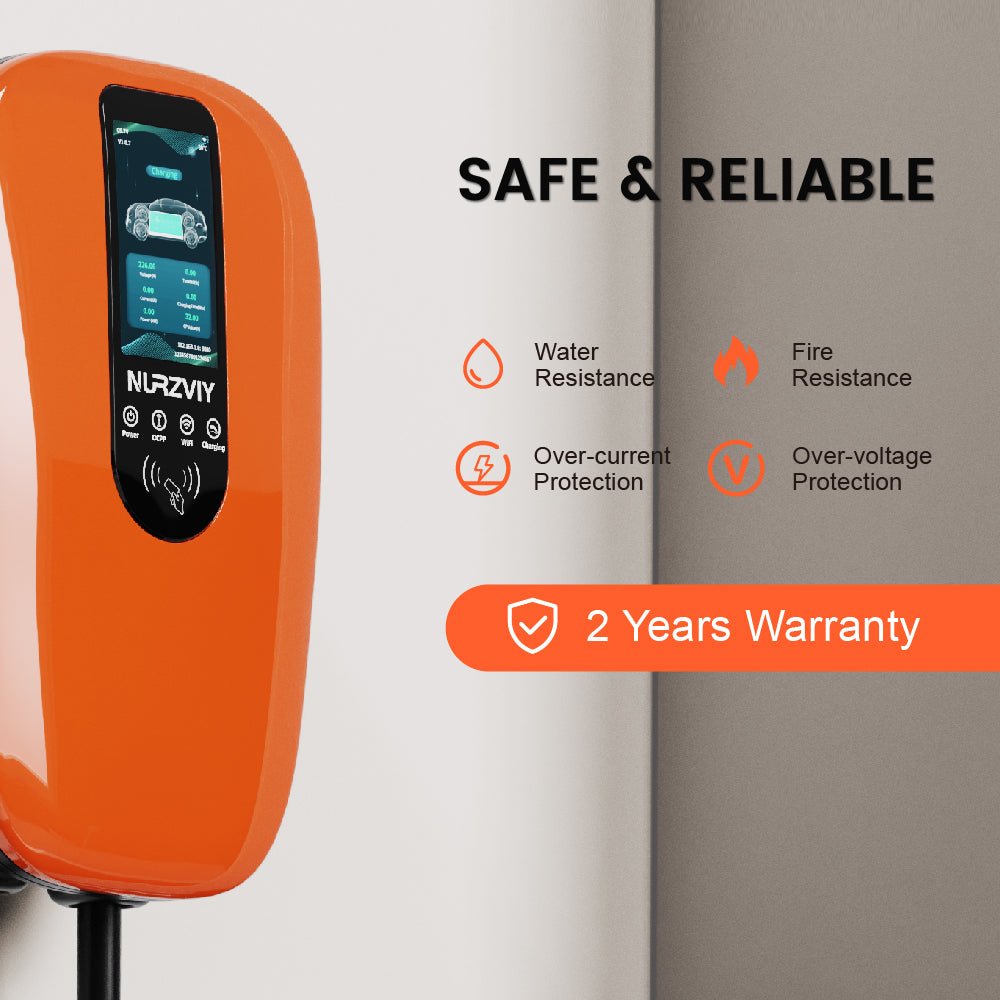 EV ChargerNurzviy Level 2 EV Charger 48A Hardwired