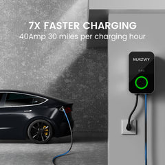 EV ChargerNurzviy Level 2 EV Charger EVHome 40A NEMA6-50