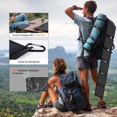 High-Efficiency Portable Solar Panel for Quick Charging