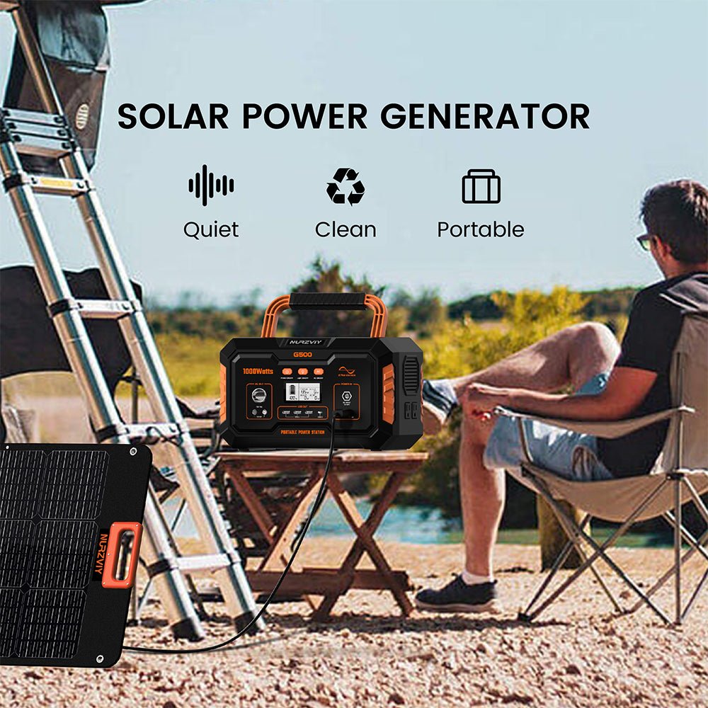 GeneratorsNurzviy Solar Generator 500 Pro ( G500 + SolarEpoch 100 )