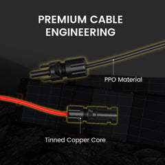 Nurzviy SolarEpoch 3-in-1 Solar Panel Connector Cable