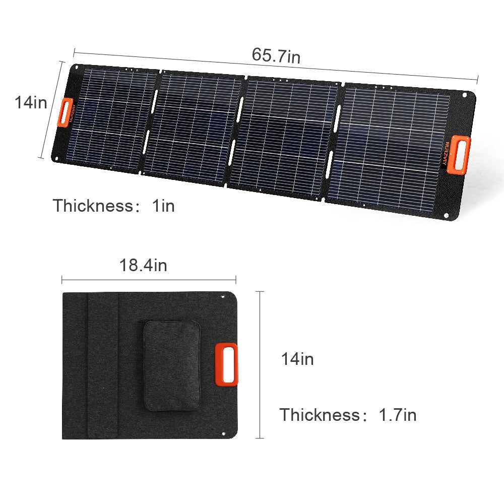 Solar PanelsNurzviy SolarEpoch 80 Watt Portable Folding Solar Panel