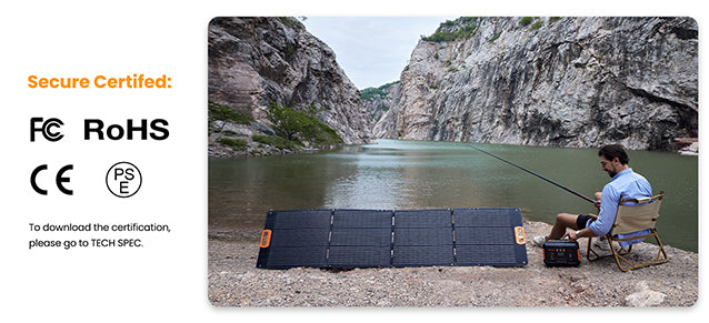 Nurzviy Portable Solar Panel 200 Watt 23.8V 10A