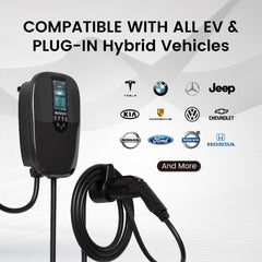EV ChargerNurzviy Level 2 Electric Car Charger 40A Nema 6-50