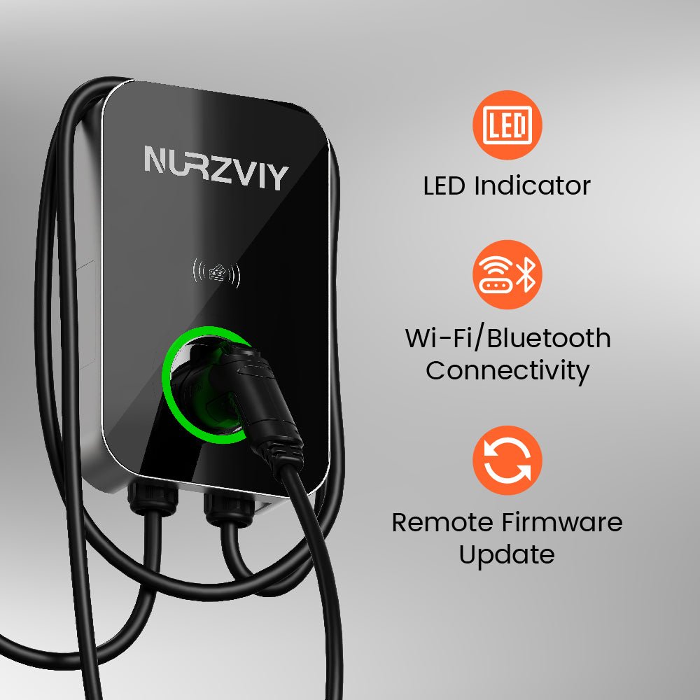 EV ChargerNurzviy Level 2 EV Charger EVHome 40A NEMA6-50