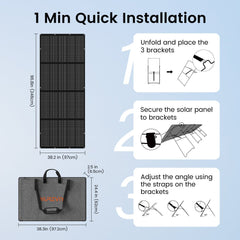 NurzviyPortable Solar PanelsSoalrEpoch 400P