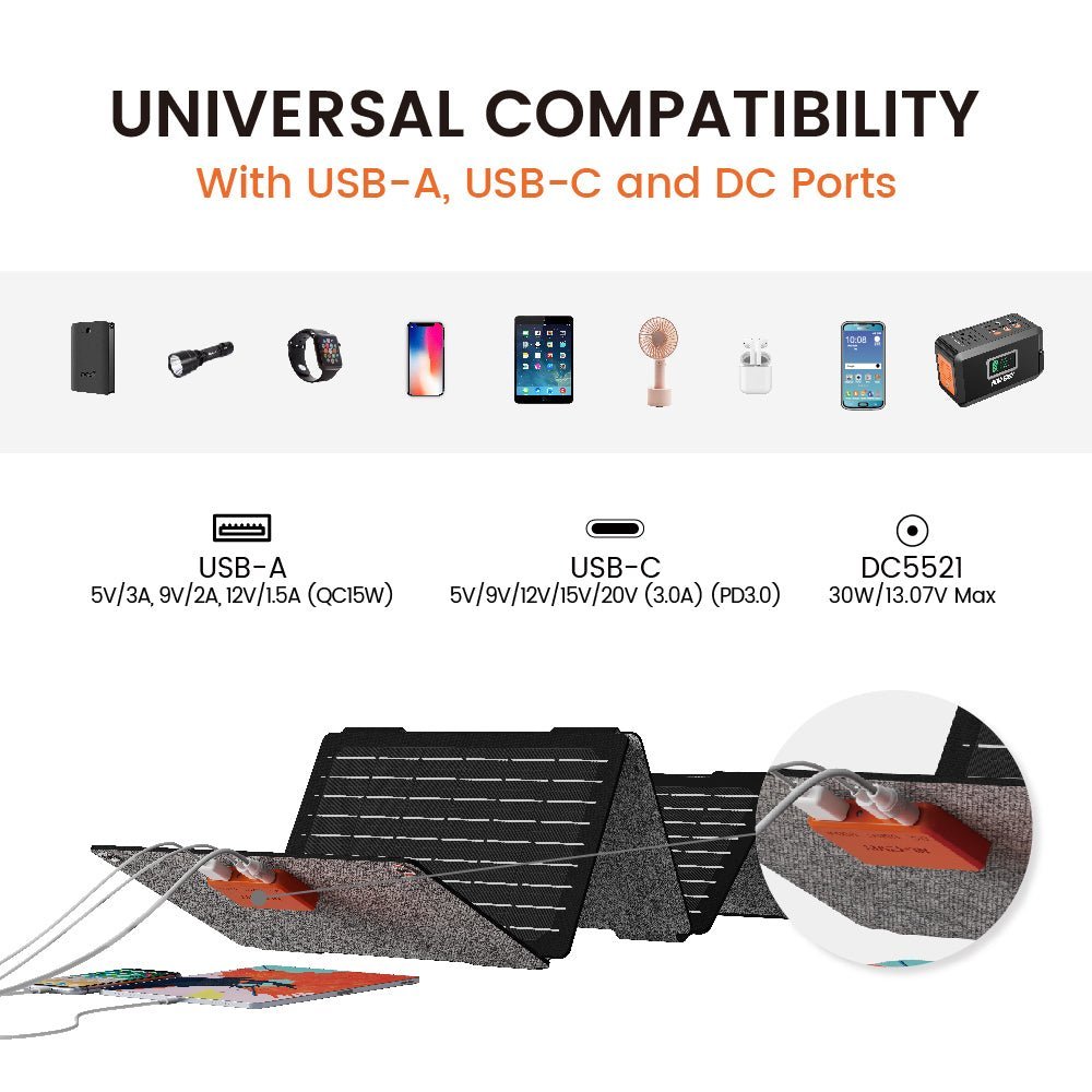 NurzviyPortable Solar PanelsSolarEpoch - 30W