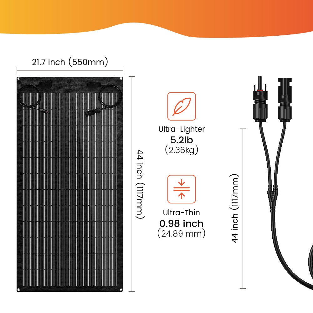 NurzviySolar PanelsSolarFlex 100