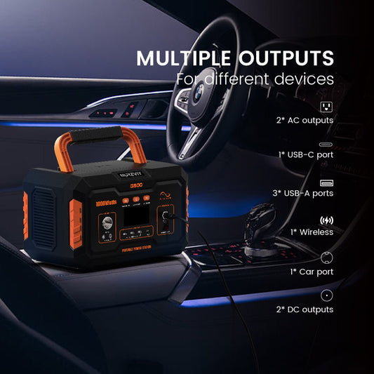 BatteriesNurzviy 500W Portable Power Station G500 519Wh