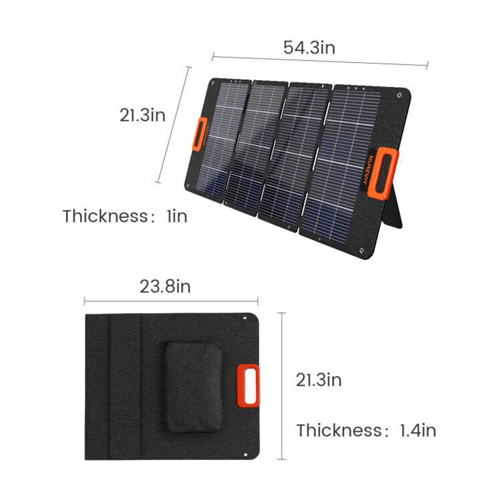 Nurzviy SolarEpoch 100 Watt Portable Solar Panel