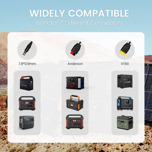 Nurzviy SolarEpoch 3-in-1 Solar Panel Connector Cable